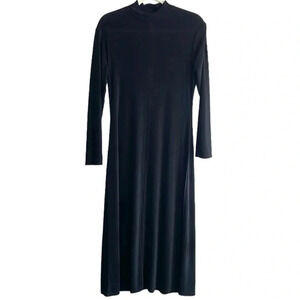 Tiffany’s Closet long sleeved mock neck knit maxi dress Black Women’s size M